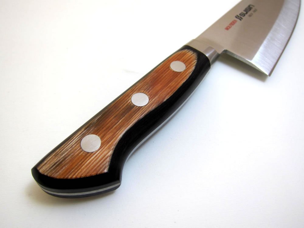 Houchocom Suisin Inox Western-Style Knife Series, genuine Sakai-Manufactured, Inox Steel 65 (165mm) Deba Knife