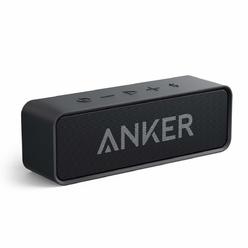 Anker Play Upgraded, Anker Soundcore Bluetooth Speaker with IPX5 Waterproof, Stereo Sound, 24H Playtime, Portable Wireless Speaker for iPho