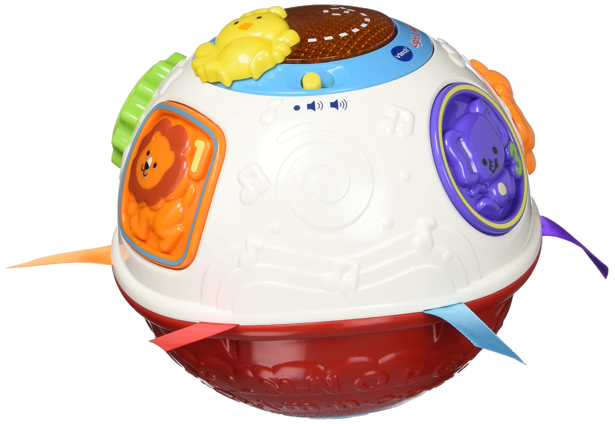 VTech Light and Move Learning Ball, Red