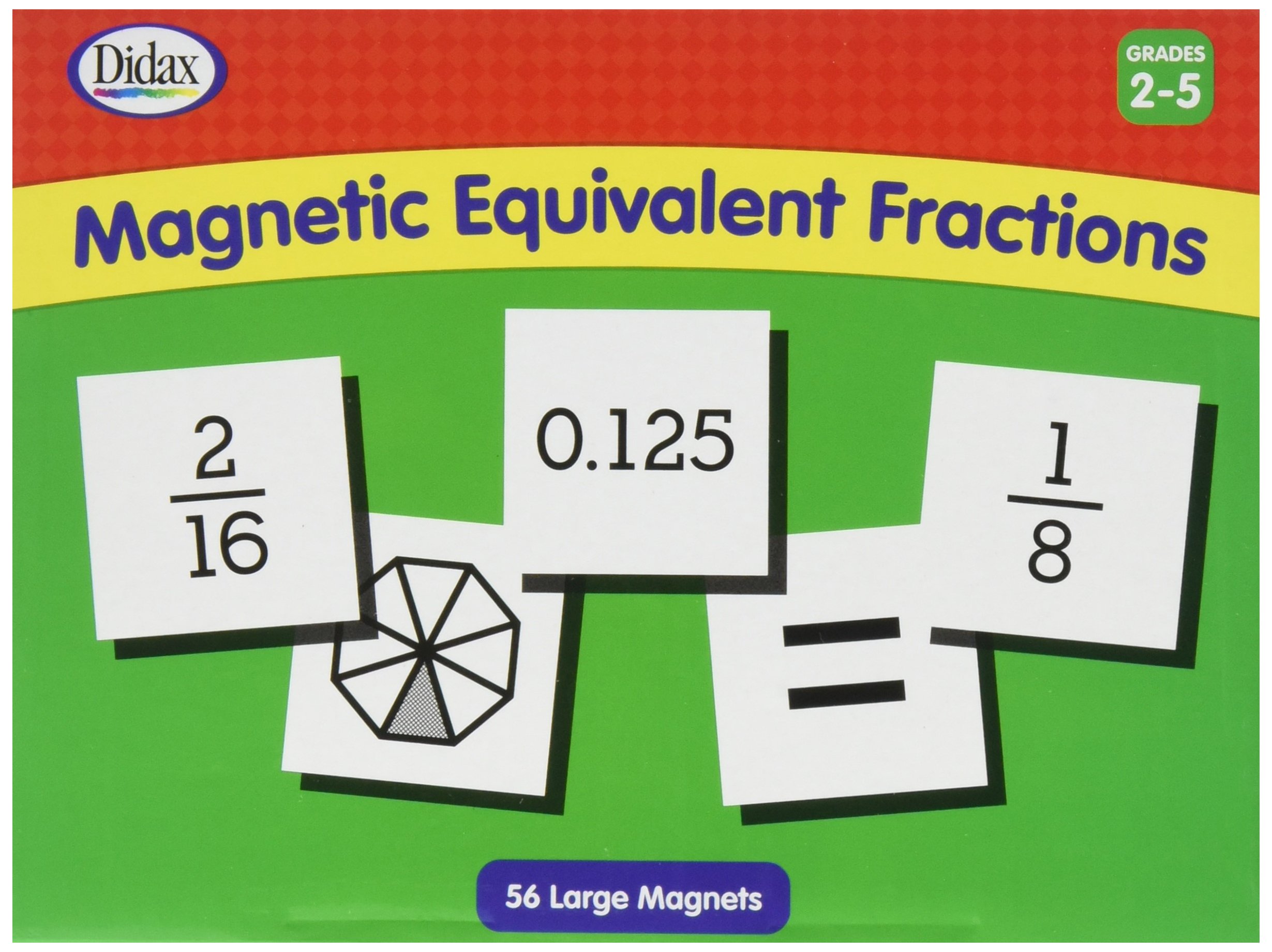 Didax Educational Resources Magnetic Equivalent Fractions