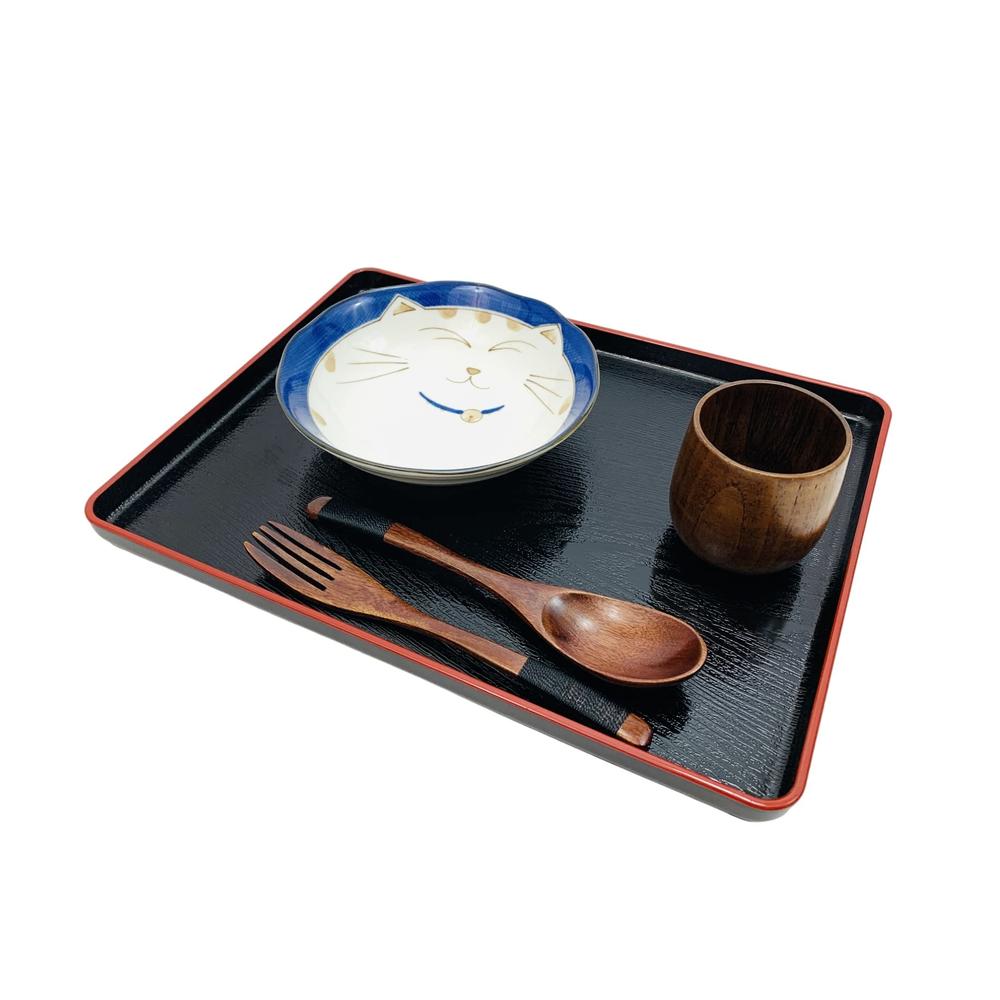 JapanBargain, Japanese Porcelain Shallow Soup Bowl for Dinner Lunch Rice Poke Donburi Udon Ramen Noodle Pasta cereal Maneki Neko