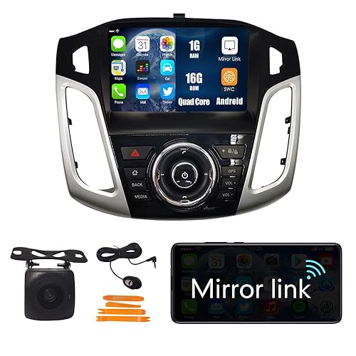 Kunfine car Android Navigation Stereo gPS Radio Reverse camera Display 9 IPS Touchscreen Headunit Tablet Pad Media Player for Fo