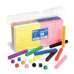 Learning Resources MathLink Cubes, Develops Early Math Skills, Educational Counting Toy, Math Cubes, Patterning Activities, Set 