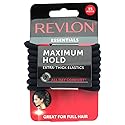 REVLON Extra Thick Black Hair Elastics, 15 Count
