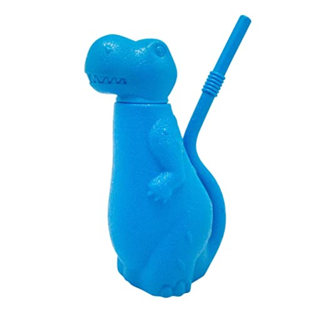 Brite Concepts Dinosaur Shaped Sippy Cup, Bottle for Kids: Holds 6 oz, Colors Vary