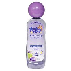 Ricitos de Oro Lavender Shampoo | Baby Shampoo with Pop-Up Rattle Cap, Paraben Free Product for Baby’s Delicate Hair; 8.4 Fl Oun