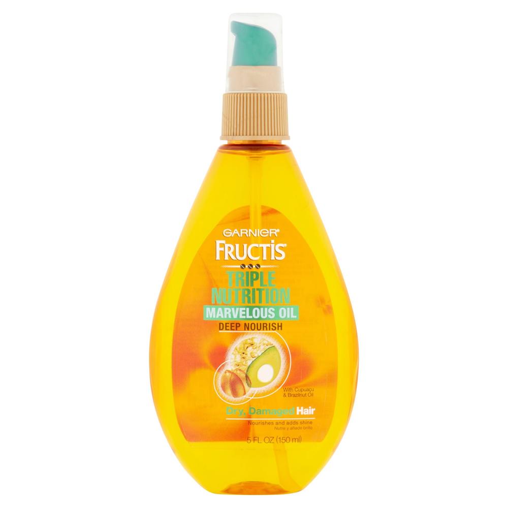 Garnier Skin and Hair Care Fructis Marvelous Oil Deep Nourish 5 Action Hair Elixir, 5 Fluid Ounce