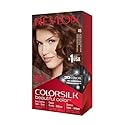 Revlon Permanent Hair Color, Permanent Hair Dye, Colorsilk with 100% Gray Coverage, Ammonia-Free, Keratin and Amino Acids, 46 Me