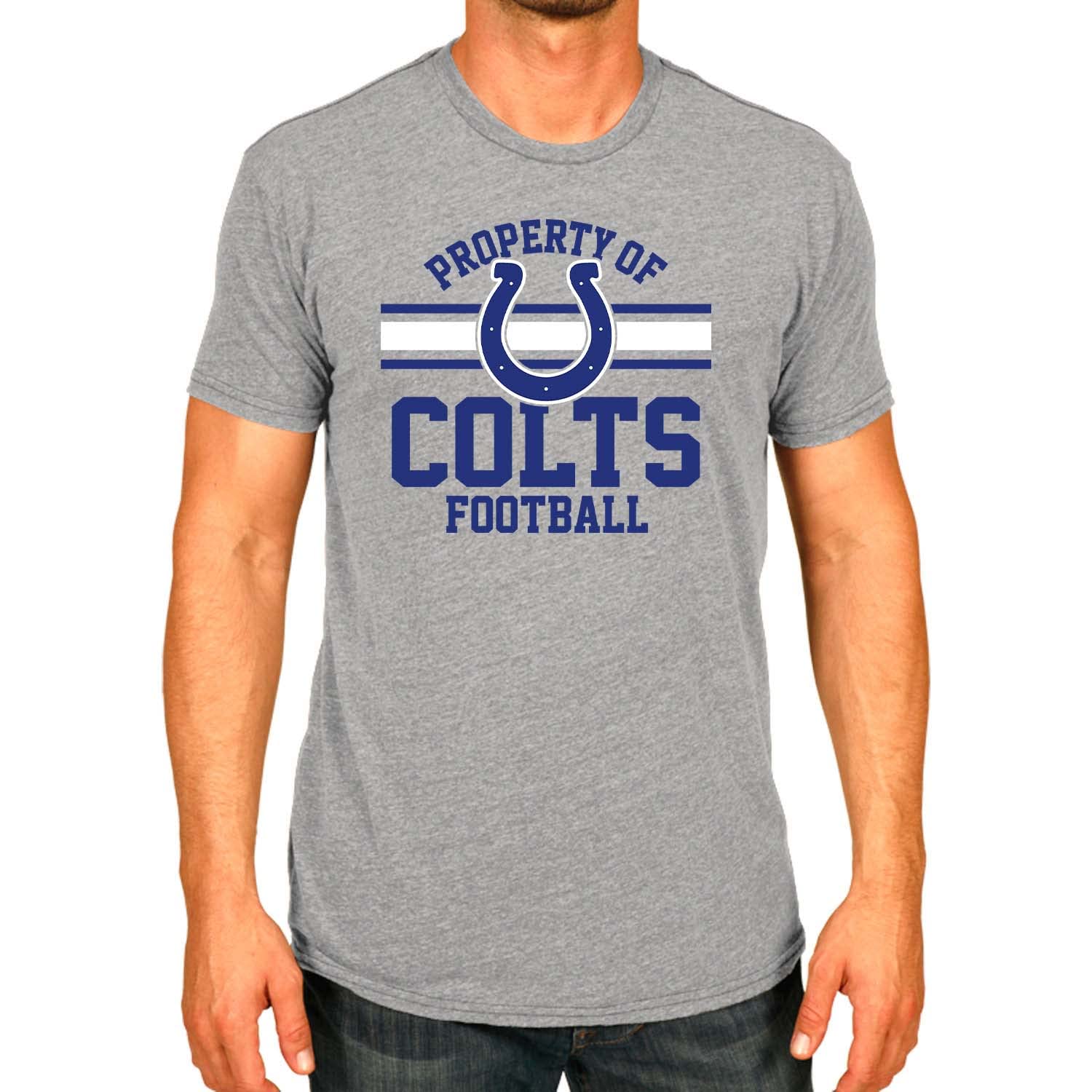 Team Fan Apparel NFL Adult Property of T-Shirt - Cotton & Polyester - Show Your Team Pride with Ultimate Comfort and Quality (In