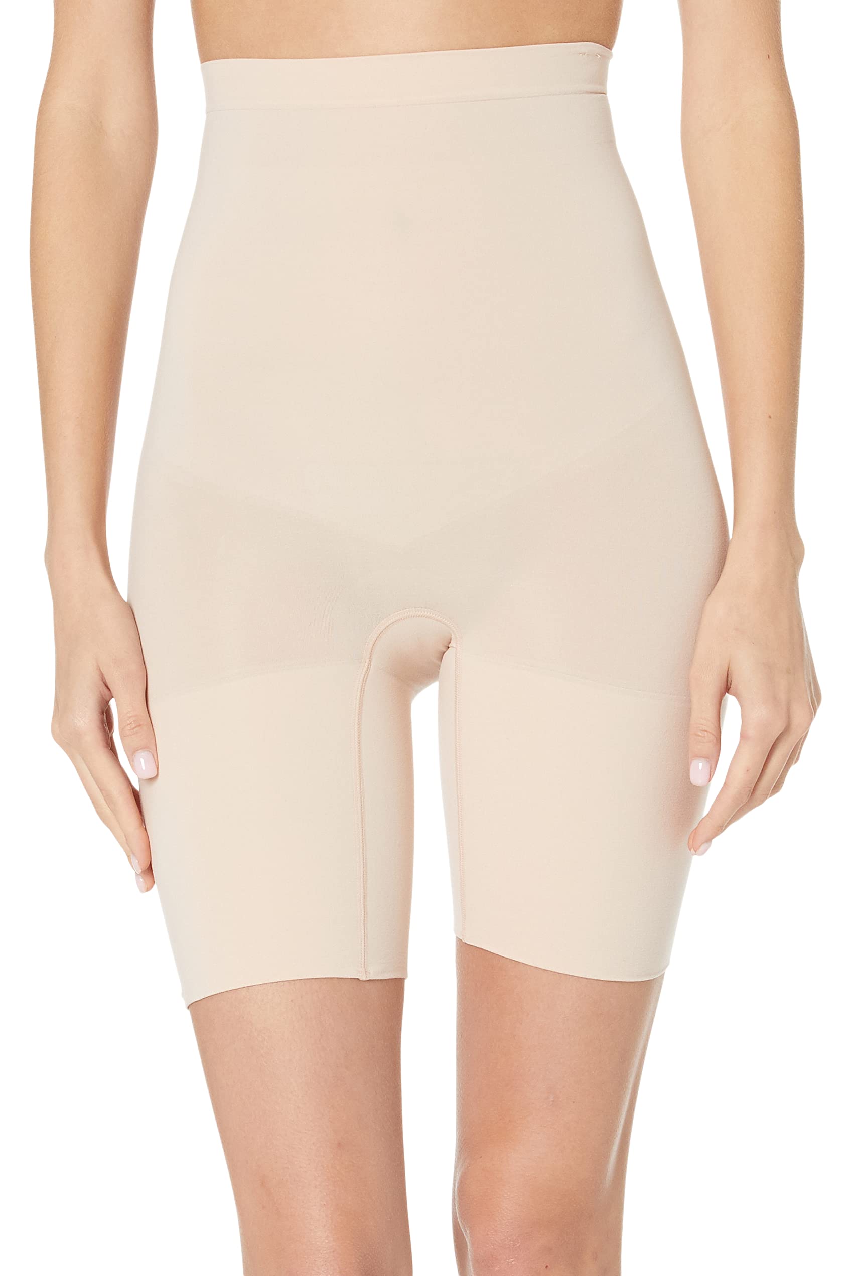 Spanx SPANX Shapewear for Women Tummy Control High-Waisted Power Short Soft  Nude MD