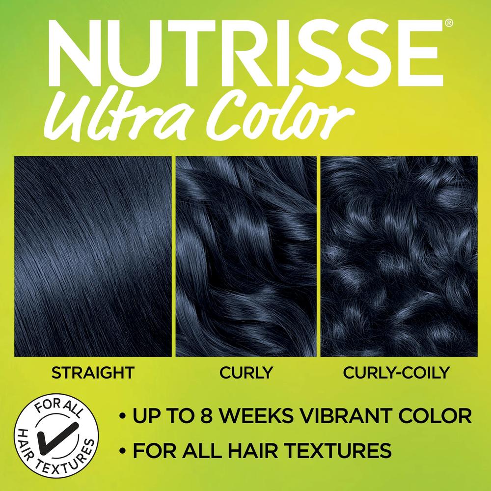 Garnier Nutrisse Ultra Color Nourishing Hair Color Creme, IN1 Dark Intense Indigo (Packaging May Vary), 1 Count