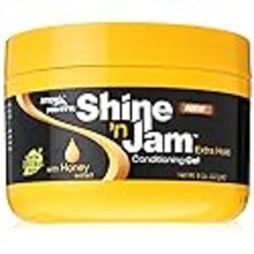 Shine 'n Jam Ampro Shine 'N Jam Conditioning Gel, Extra Hold, 8 Ounce