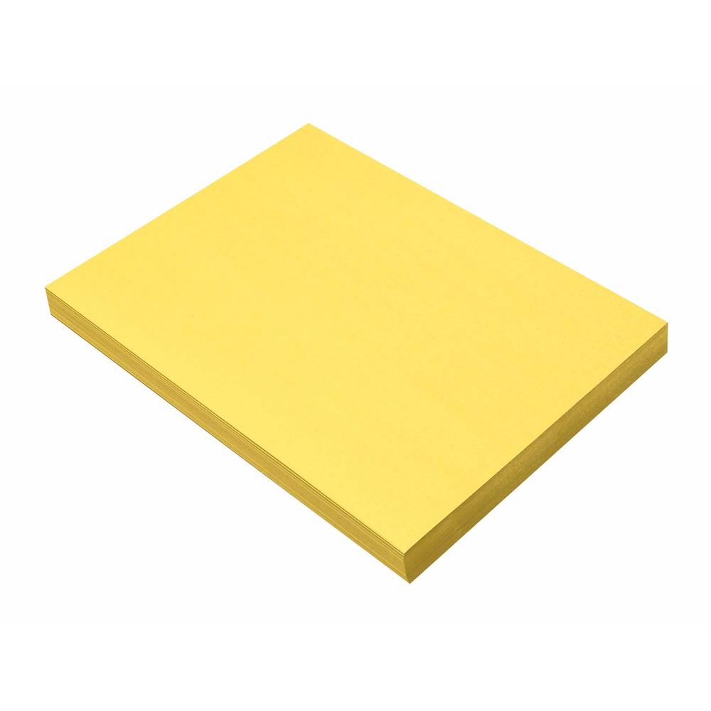 Prang (Formerly SunWorks) Construction Paper, Yellow, 9" x 12", 100 Sheets