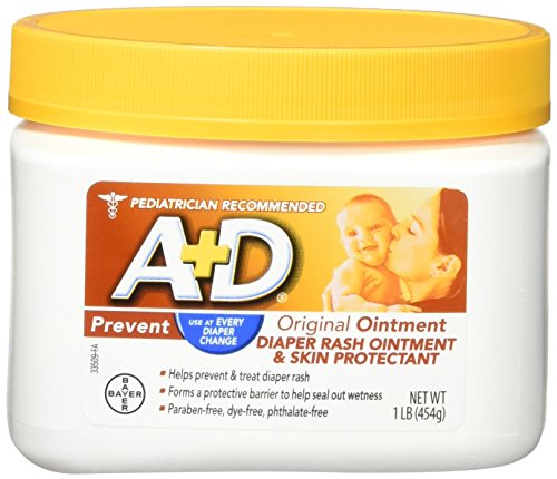 A&D Original Diaper Ointment Jar, (3 Pounds)