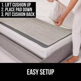 Gorilla Grip Original Mattress Slide Stopper and Gripper, Armchair, Keep Bed  and Topper Pad from Sliding
