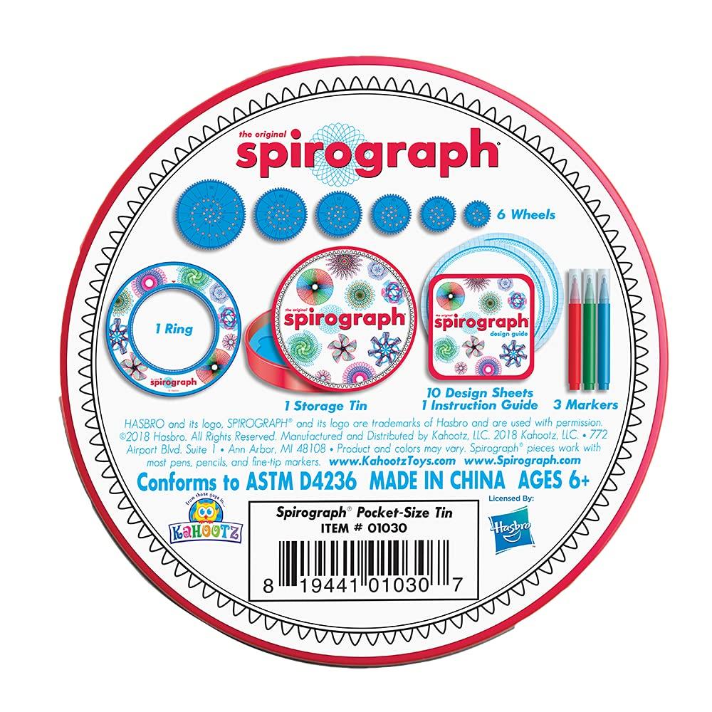 Spirograph Mini Gift Tin, Multi (1030Z)