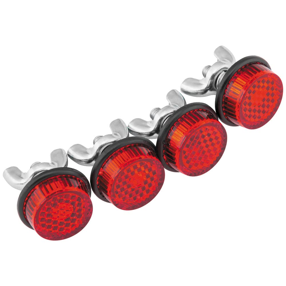 Chris Products Bolt-On Reflectors - Red