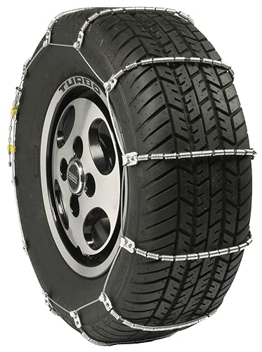 Security Chain Company SC1026 Radial Chain Cable Traction Tire Chain, Silver, Set of 2