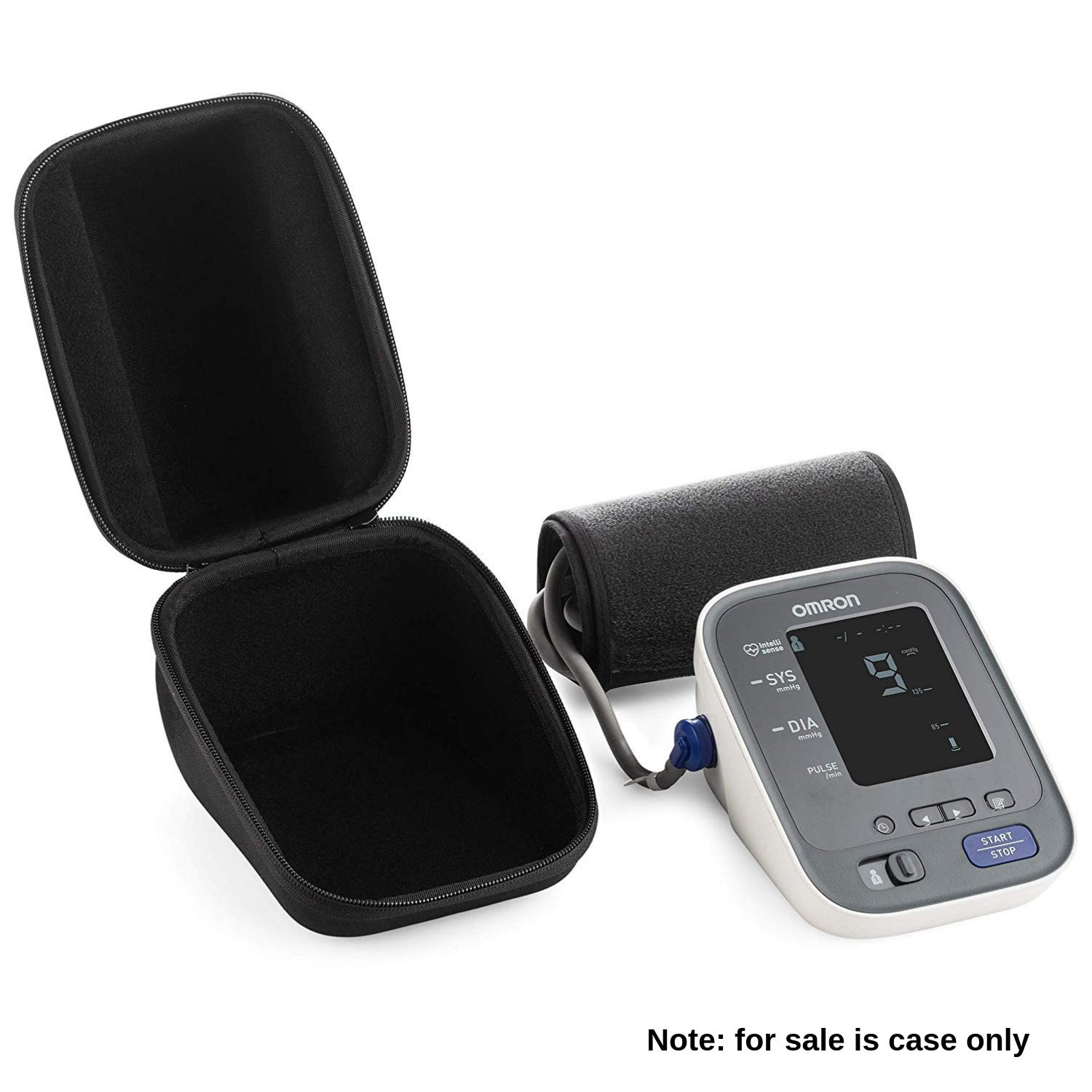 Caseling Hard Case Fits Omron 10 Series BP786, BP786N, BP785N, Wireless Upper Arm Blood Pressure Monitor with Cuff (Will Not Fit Advanced