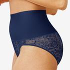 Maidenform womens Tame Your Tummy Shaping Lace With Cool Comfort Dm0051  Shapewear Briefs, Navy Lace, XX
