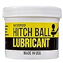 MISSION AUTOMOTIVE 4oz Trailer Hitch Ball Lubricant - Grease to Reduce Friction and Wear on Tow Hitch Mount Balls, King Pins, Hi