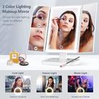 NIKKOMON Makeup Mirror with Lights, 72 LEDs Vanity Mirror, Color  Lighting, Lighted Makeup Mirror, 10x 3X 2X Magnification, Tou
