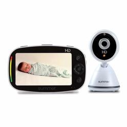 Summer Infant Baby Pixel Zoom Hd Video Baby Monitor With 5 Display & Remote Steering Camera, Clearer Nighttime Views & Sleepzon