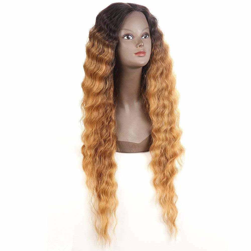 Joedir Lace Front Wigs 30'' Long Wavy Synthetic Wigs For Women 130% Density Wigs