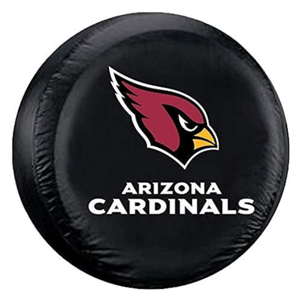 Fremont Die NFL Arizona Cardinals Tire Cover, Large Size (30-32" Diameter), Black/Team Colors