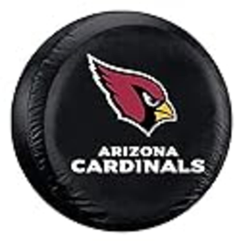 Fremont Die NFL Arizona Cardinals Tire Cover, Large Size (30-32" Diameter), Black/Team Colors