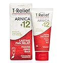 MediNatura T-Relief Arnica +12 Gel Natural Actives for Back Joint Soreness Muscle Aches & Stiffness Whole Body Fast Acting Homeopathic Rub