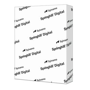 015300R Springhill White 8.5” x 11” Cardstock Paper, 110lb, 199gsm, 250  Sheets (1 Ream) - Premium Heavy Cardstock, Printer Paper with Sm
