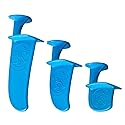 HairFin As Seen On Shark Tank - HairFin Haircut Tool Kit, Set of 3 Includes 2”, 3”, and 4” Hair Cutting Guides - Made in USA