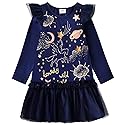 VIKITA Toddler Girls Dresses Christmas Long Sleeve Girl Dress for Kids 3-8 Years LH6999, 3T