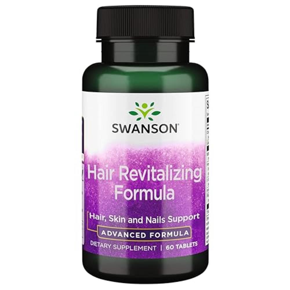 Swanson Advanced Hair Revitalizing Formula 60 Tabs