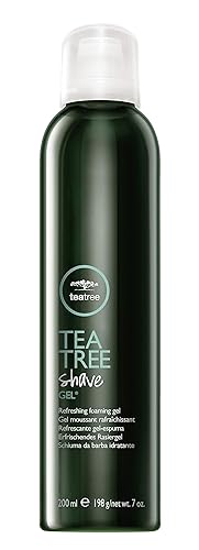Paul Mitchell Tea Tree Shave Gel, Refreshing Foaming Gel, For All Skin Types 7 oz.