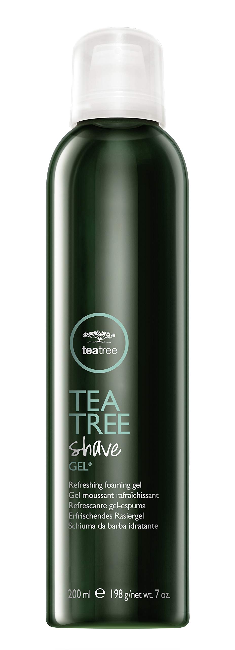 Paul Mitchell Tea Tree Shave Gel, Refreshing Foaming Gel, For All Skin Types 7 oz.
