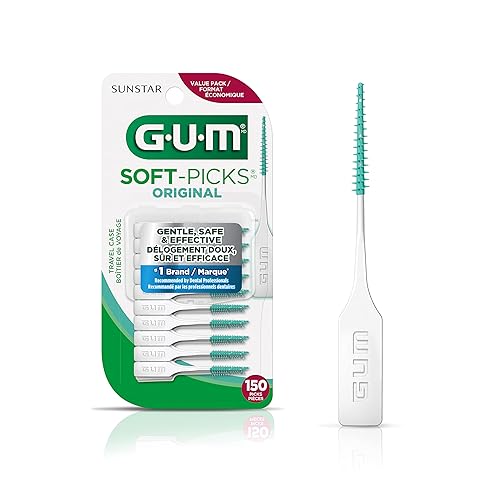 GUM-6326RA Soft-Picks Original Dental Picks, 150 Count