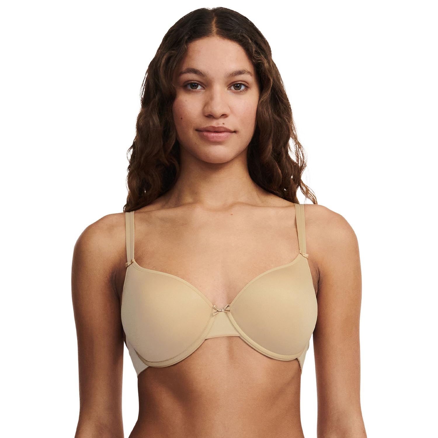 Chantelle Women's Basic Invisible Smooth T-Shirt Bra , Beige