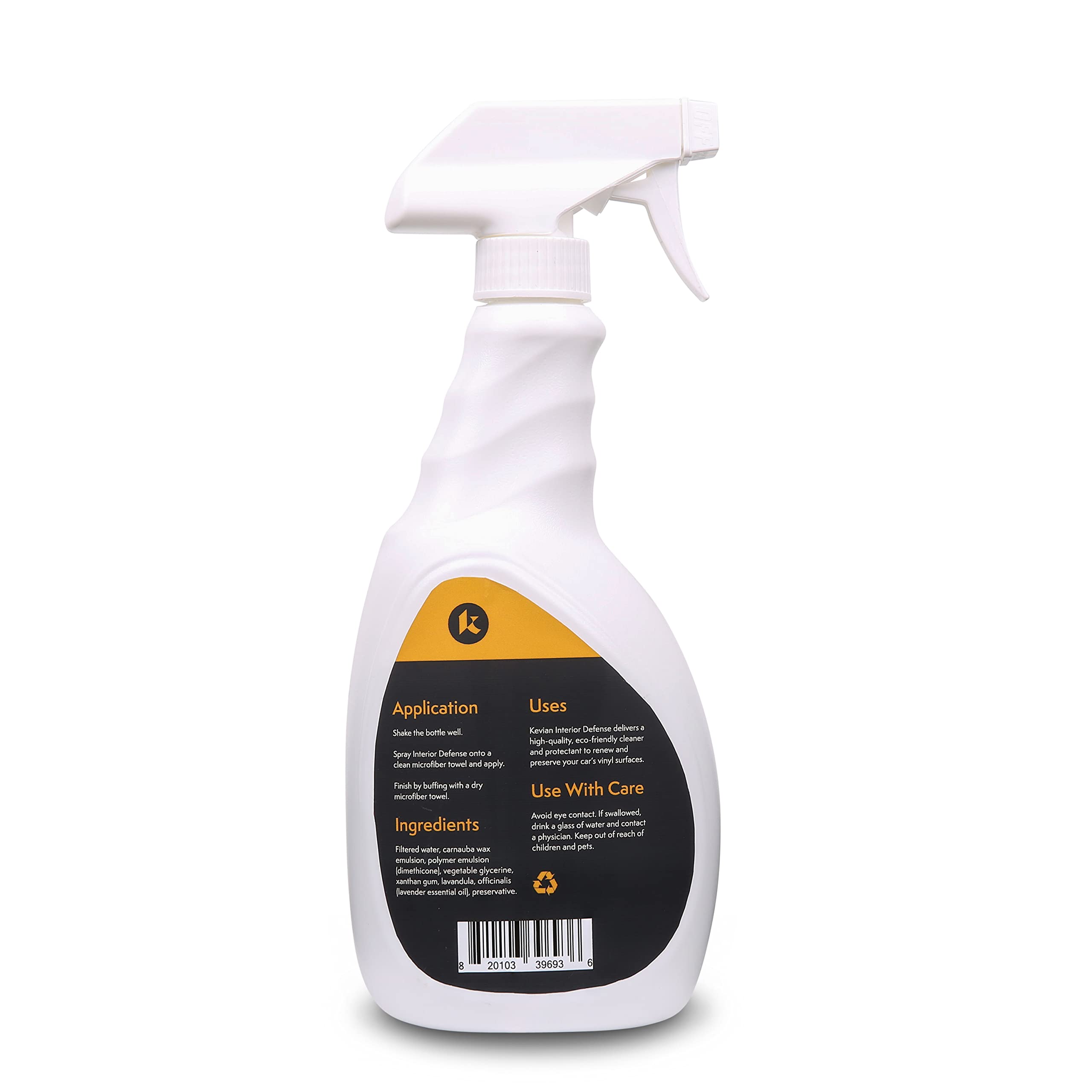 KevianClean Interior Defense Car Vinyl Protectant Dashboard Cleaner for  Auto, RV, Boat, Marine, Aircraft - Best Treatment