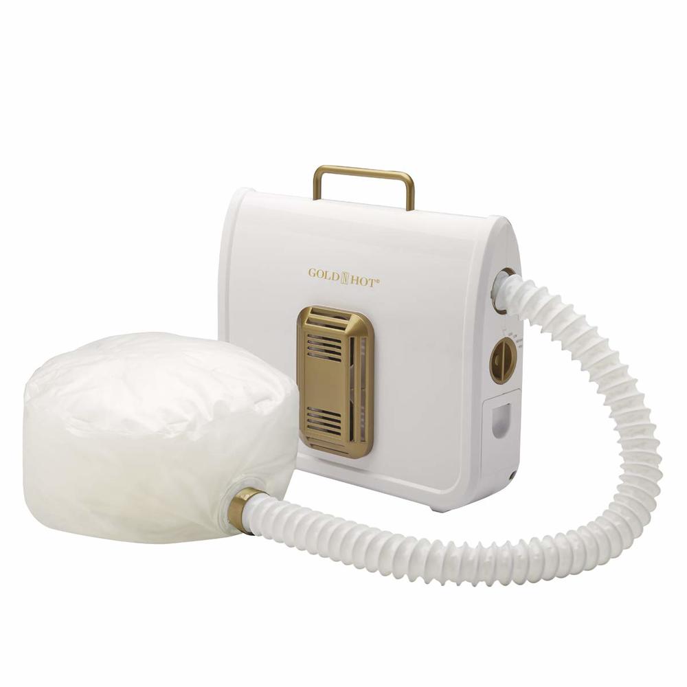 Gold N Hot Gold 'N Hot Professional Ionic Soft Bonnet Hair Dryer | Reduce Frizz for Natural, Healthy-Looking Hair