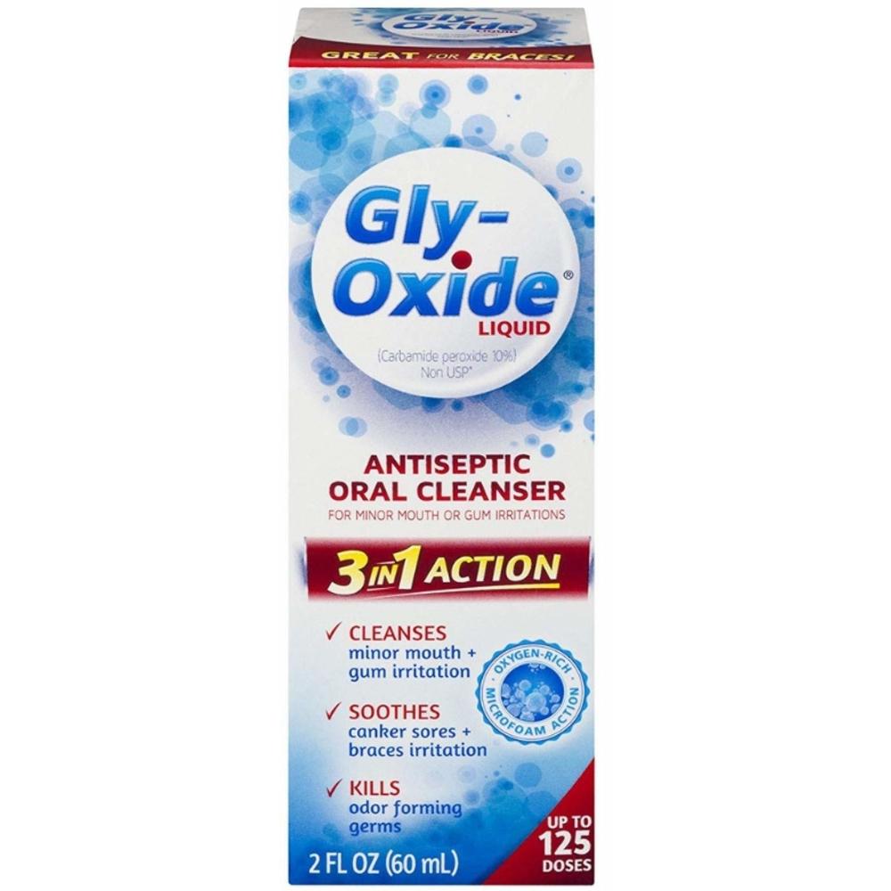 Gly-Oxide Liquid Antiseptic Oral Cleanser-2 oz. (Quantity of 3)