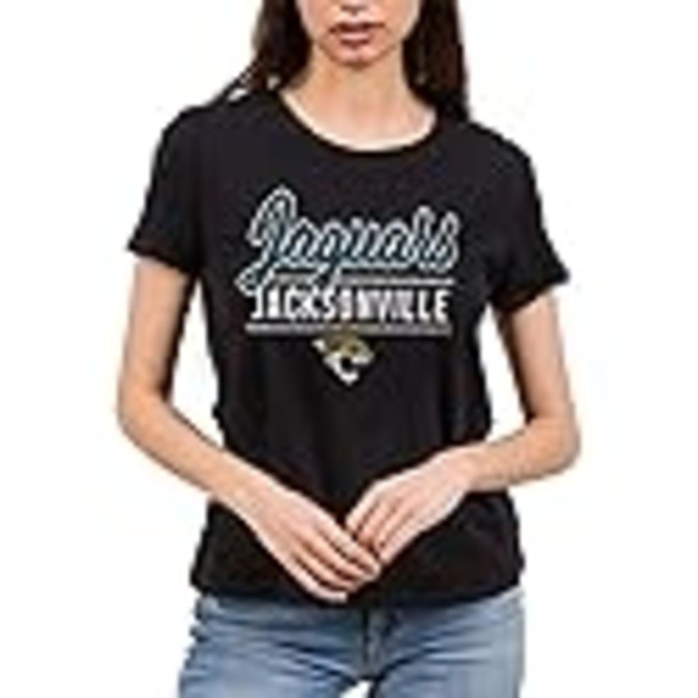 Junk Food Clothing x NFL - Jacksonville Jaguars - Fan Favorite - Women's Short Sleeve Fan T-Shirt - Size X-Large