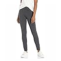 Hue Women's Ultra Legging with Wide Waistband - X-Small - Graphite Heather
