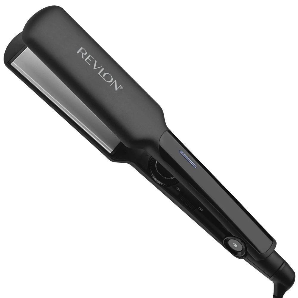 REVLON Smooth and Straight Ceramic Flat Iron | Fast Results, Smooth Styles (2 in)