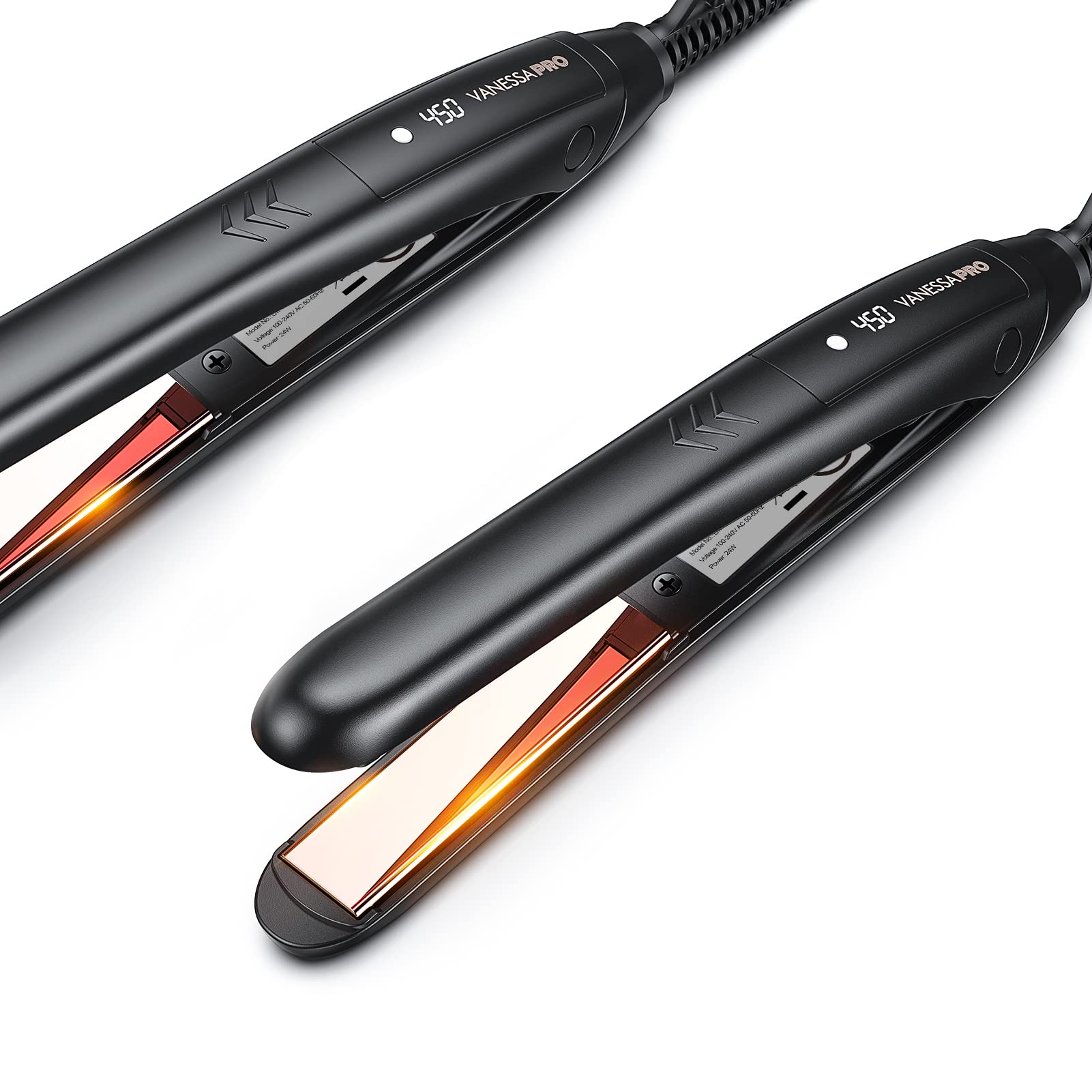 Volsen flat iron VANESSA PRO Pencil Flat Iron - 100% Pure Titanium Flat Iron  main image 2
