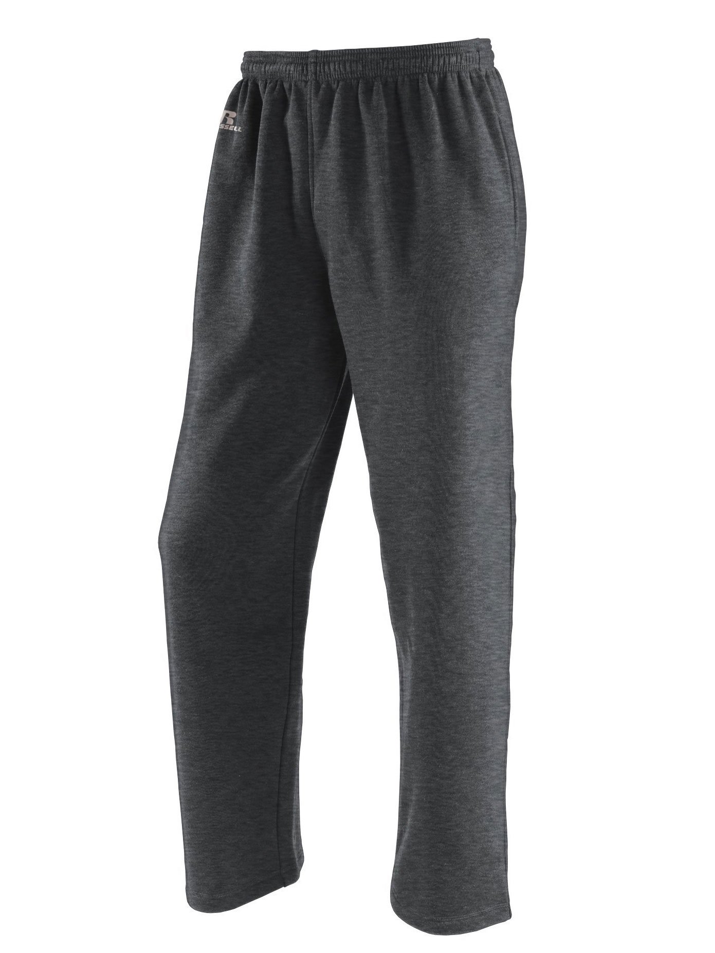 Russell Athletic Boys Dri-Power Fleece Sweatshirts, Hoodies & Sweatpants, Sweatpants-black heather, M