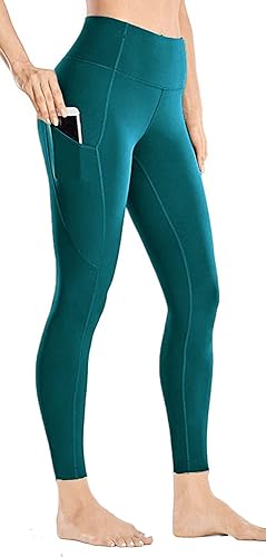 Hi Clasmix Yoga Pants with Pockets for Women - Leggings with Pockets High  Waisted Tummy Control Non
