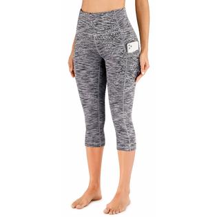 IUGA High Waisted Yoga Pants for Women with Pockets Capri Leggings for  Women Workout Leggings for