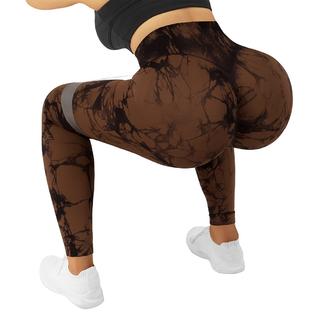 SUUKSESS Scrunch Butt Lifting Seamless Leggings for Women Booty High  Waisted Workout Yoga Pants (Tie Dye